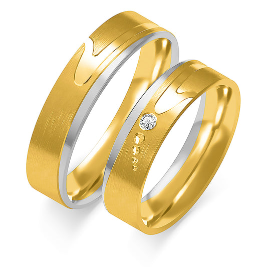 Xanavira 5.00 mm + 5.00 mm - 0,022 ct. Diamanten
