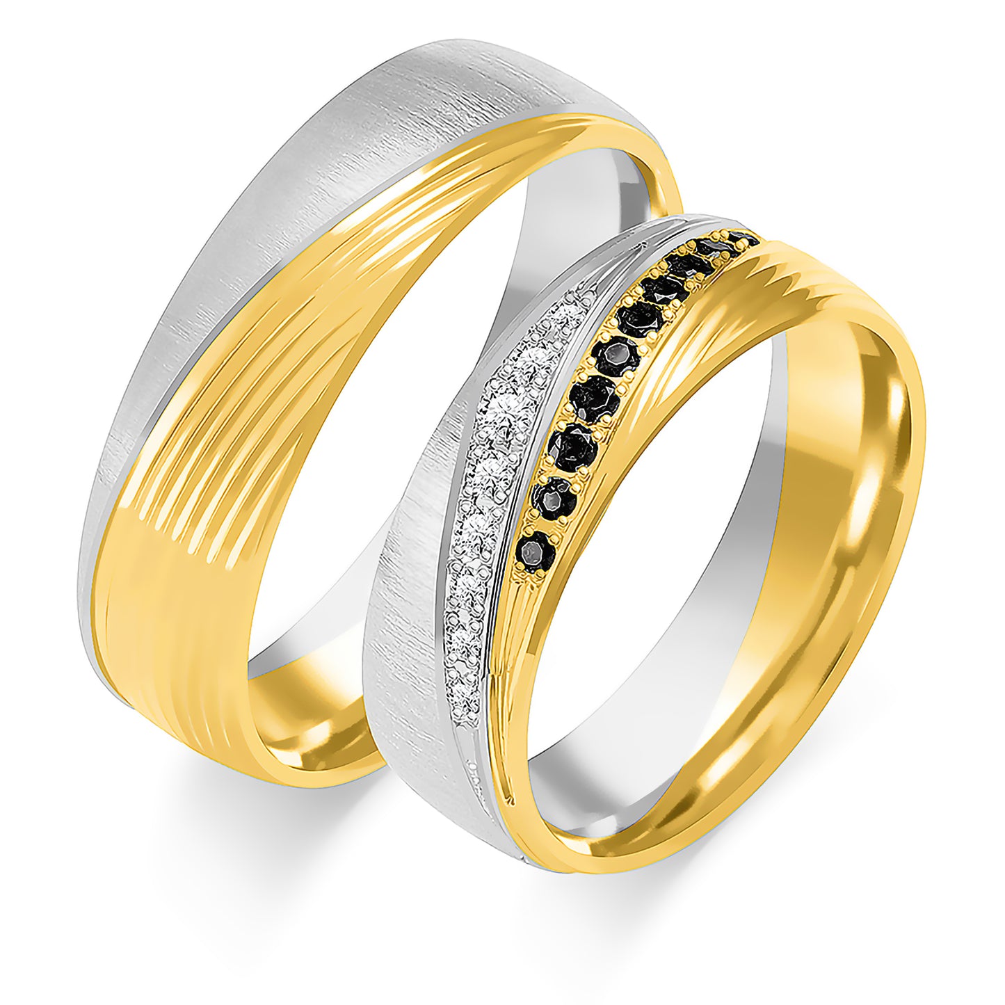 Zanielle Rose 6.00 mm + 6.00 mm - 0,225 ct. Diamanten