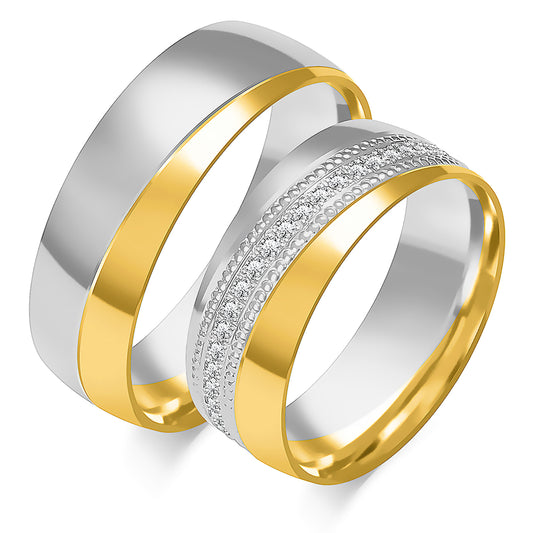 Minalisse 7.00 mm + 7.00 mm - 0,36 ct. Diamanten