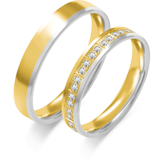 Tessavelle 4.00 mm + 4.00 mm - 0,342 ct. Diamanten