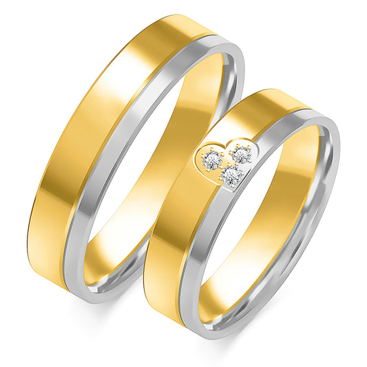 Bellarena 5.00 mm + 5.00 mm - 0,042 ct. Diamanten
