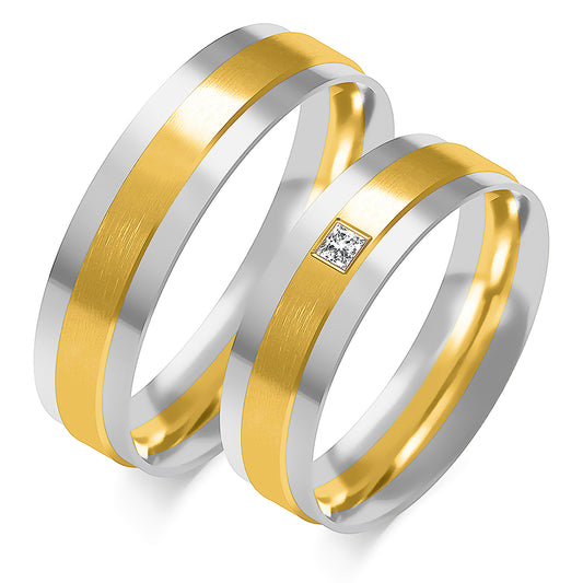 Faylisse 6.00 mm + 6.00 mm - 0,153 ct. Diamanten