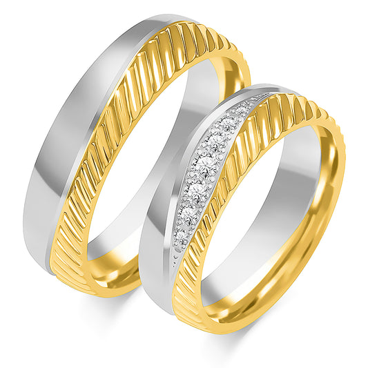 Jessanora 6.00 mm + 6.00 mm - 2,378 ct. Diamanten