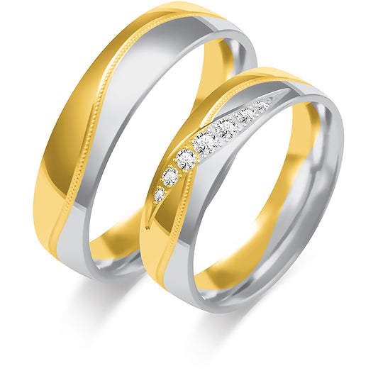 Aralisse 5.00 mm + 5.00 mm - 0,123 ct. Diamanten