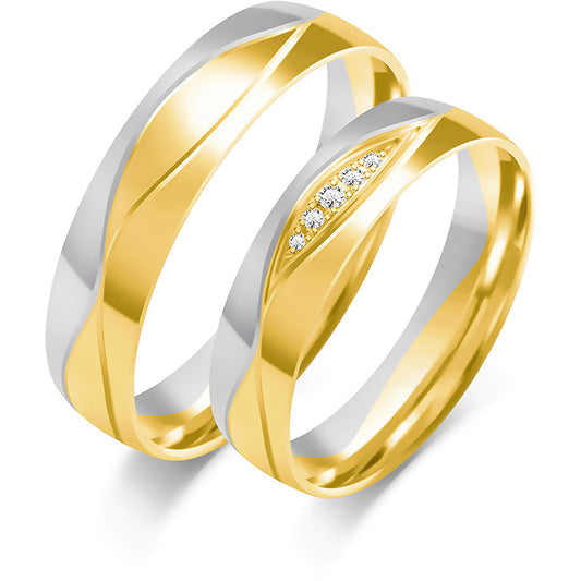 Kelissia 5.00 mm + 5.00 mm - 0,039 ct. Diamanten