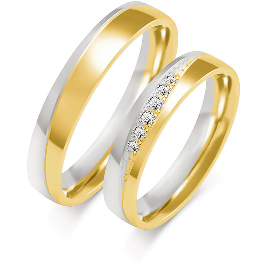 Lunethra 4.00 mm + 4.00 mm - 0,056 ct. Diamanten