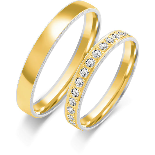 Briselia 3.50 mm + 3.50 mm - 0,704 ct. Diamanten