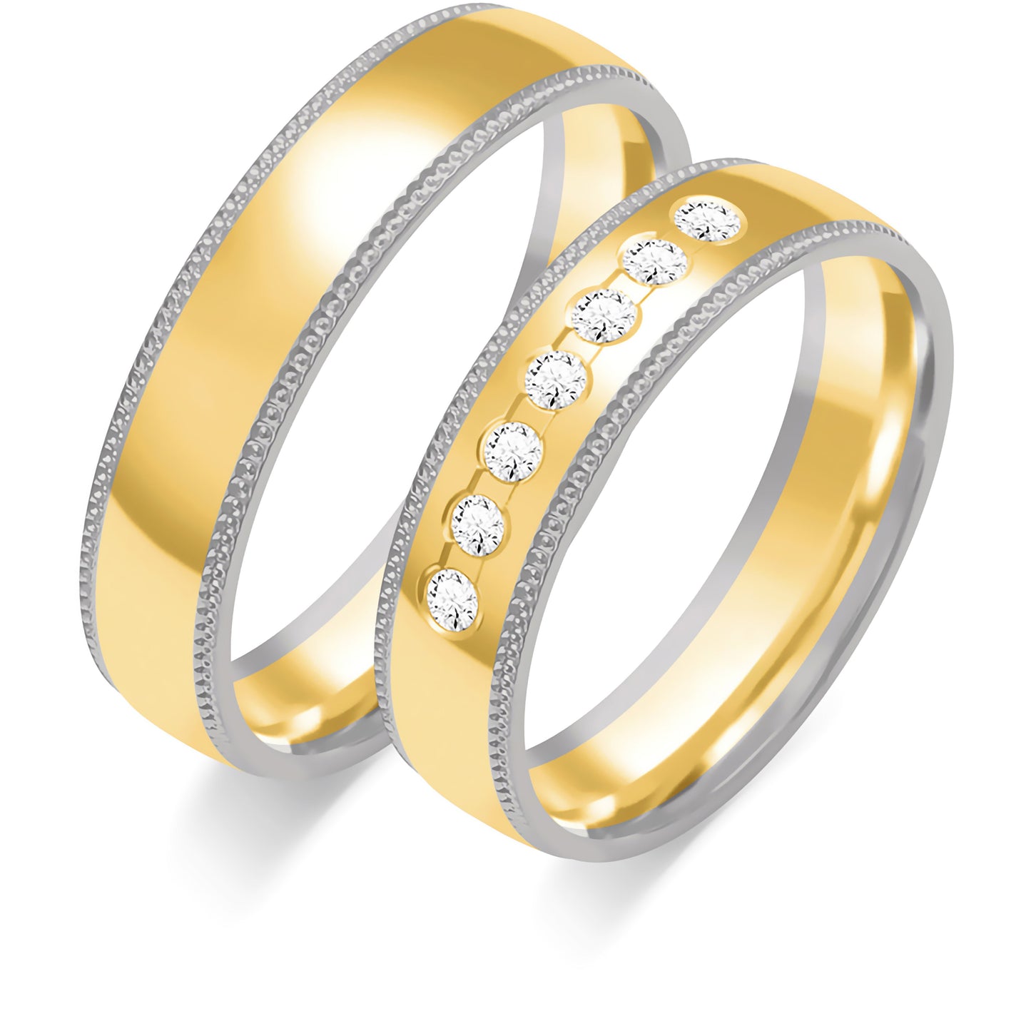 Lyssaria 5.00 mm + 5.00 mm - 0,132 ct. Diamanten