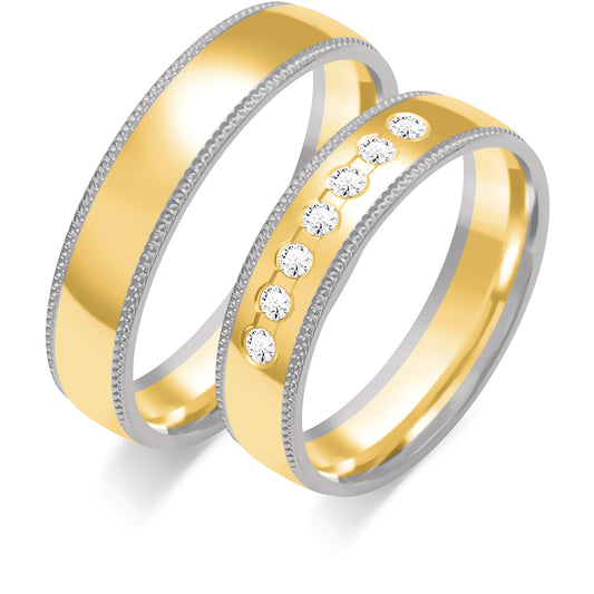 Lyssaria 5.00 mm + 5.00 mm - 0,132 ct. Diamanten
