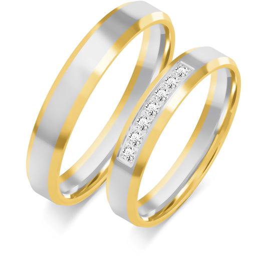 Ariantha 4.00 mm + 4.00 mm - 0,098 ct. Diamanten