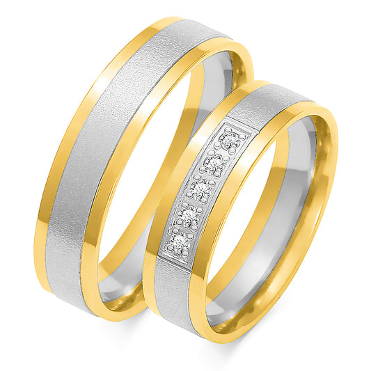 Caelissa 5.50 mm + 5.50 mm - 0,11 ct. Diamanten