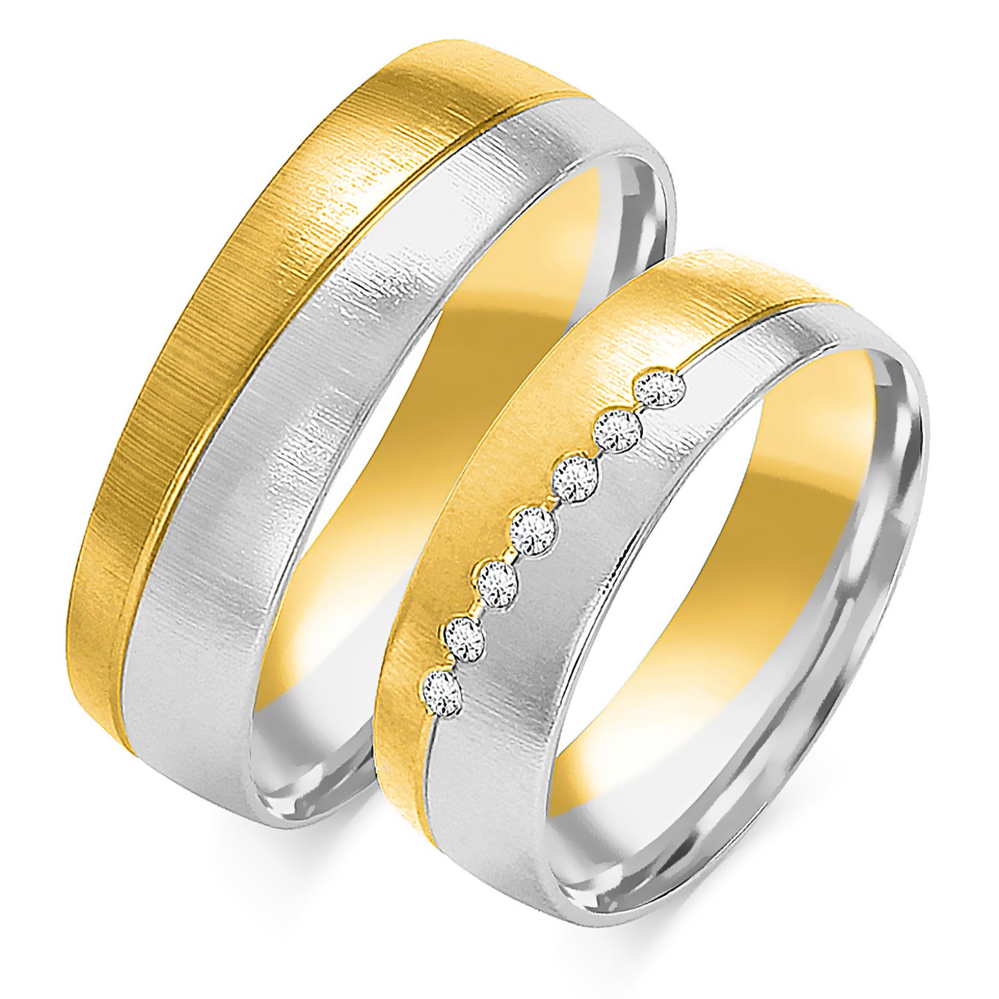 Florayana 6.00 mm + 6.00 mm - 0,063 ct. Diamanten
