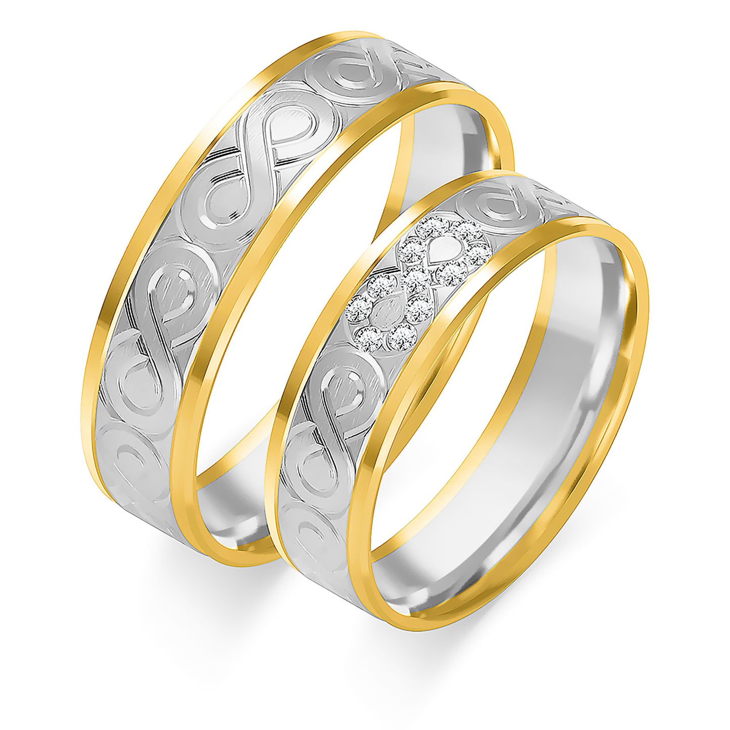 Zelivara 6.00 mm + 6.00 mm - 0,099 ct. Diamanten