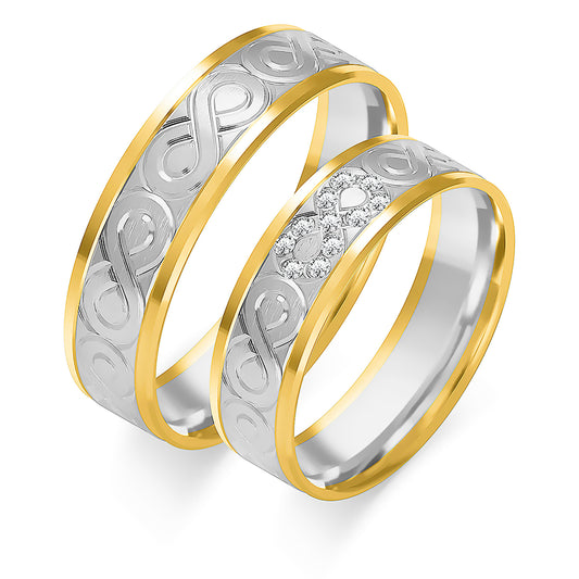 Zelivara 6.00 mm + 6.00 mm - 0,099 ct. Diamanten