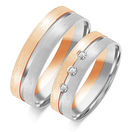 Primoria 6.00 mm + 6.00 mm - 6,75 ct. Diamanten