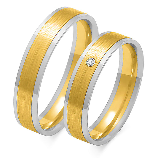 Revalia 5.00 mm + 5.00 mm - 0,022 ct. Diamanten