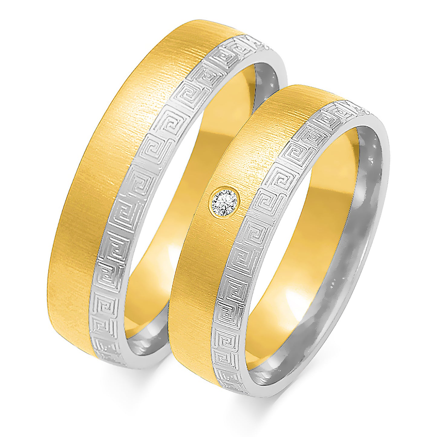 Talinara 5.50 mm + 5.50 mm - 0,022 ct. Diamanten
