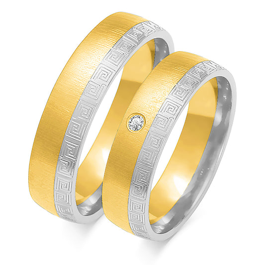 Talinara 5.50 mm + 5.50 mm - 0,022 ct. Diamanten