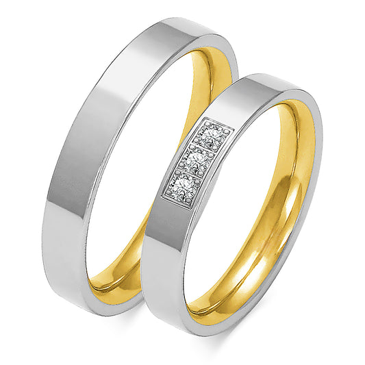 Valionne 3.70 mm + 3.70 mm - 6,75 ct. Diamanten