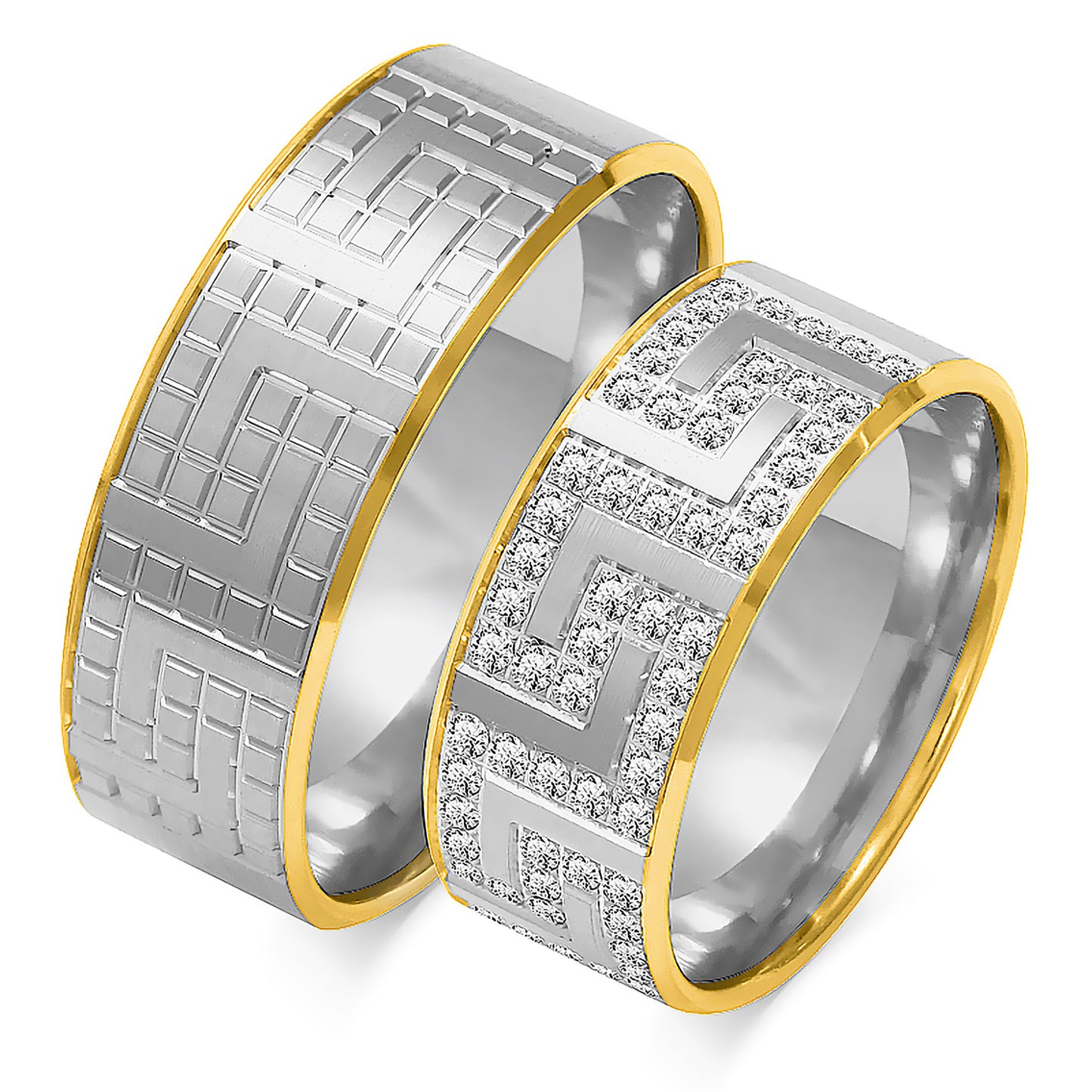 Salloria 8.00 mm + 8.00 mm - 0,531 ct. Diamanten