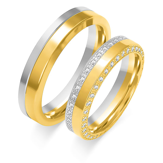 Salloria 5.00 mm + 5.00 mm - 0,612 ct. Diamanten
