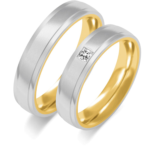 Ulivera 5.00 mm + 5.00 mm - 0,153 ct. Diamanten