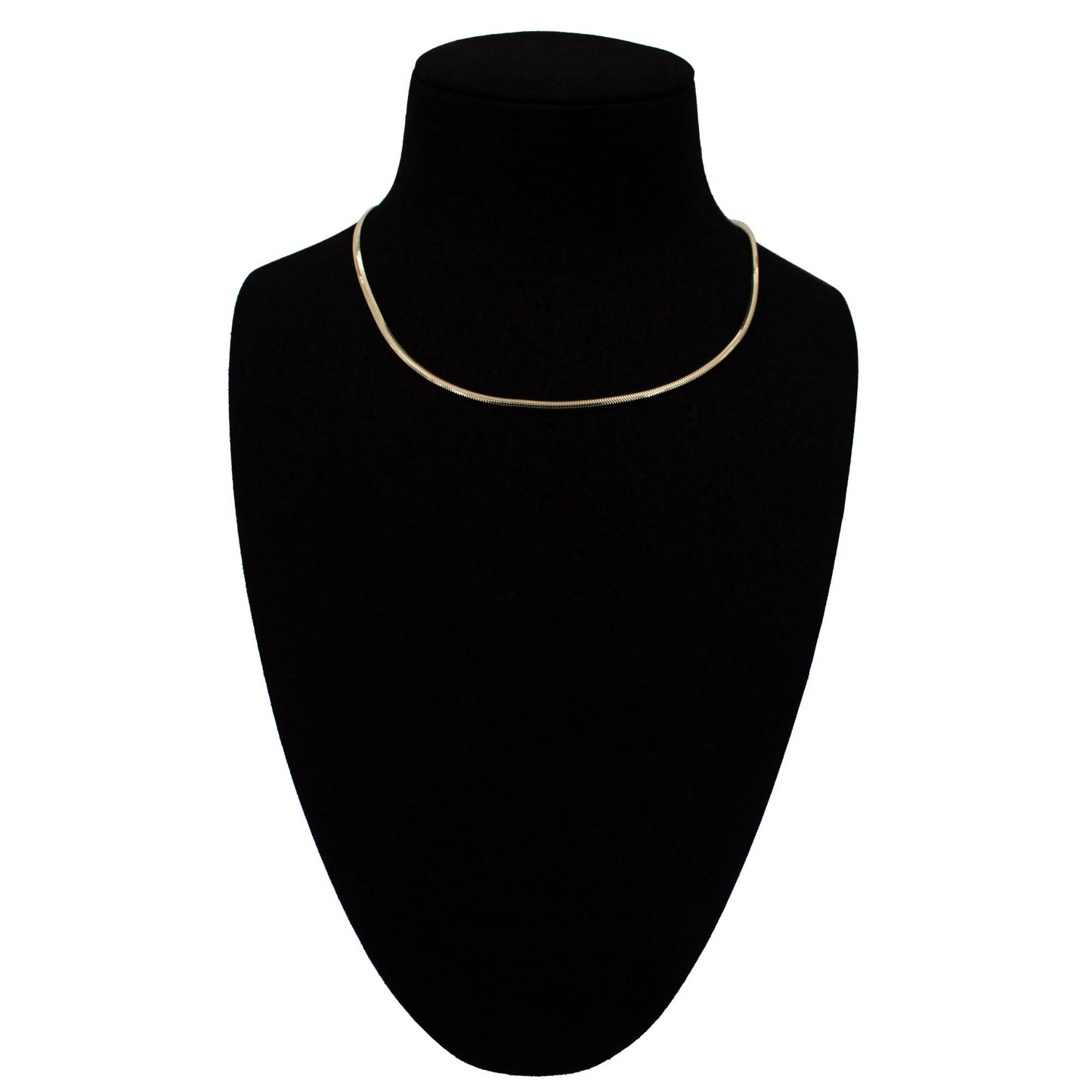 Halskette 14 Karat 585 Goldkette Schlangenkette – Echtgold Damen Halskette