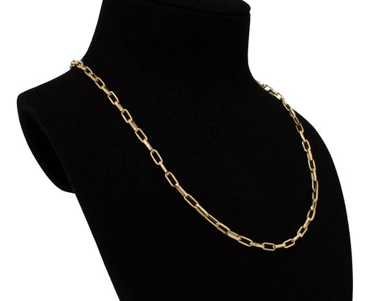 Halskette 14 Karat 585 Goldkette Ankerkette – Echtgold Damen Halskette