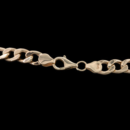 Halskette 14 Karat 585 Goldkette Figarokette – Echtgold Unisex Halskette