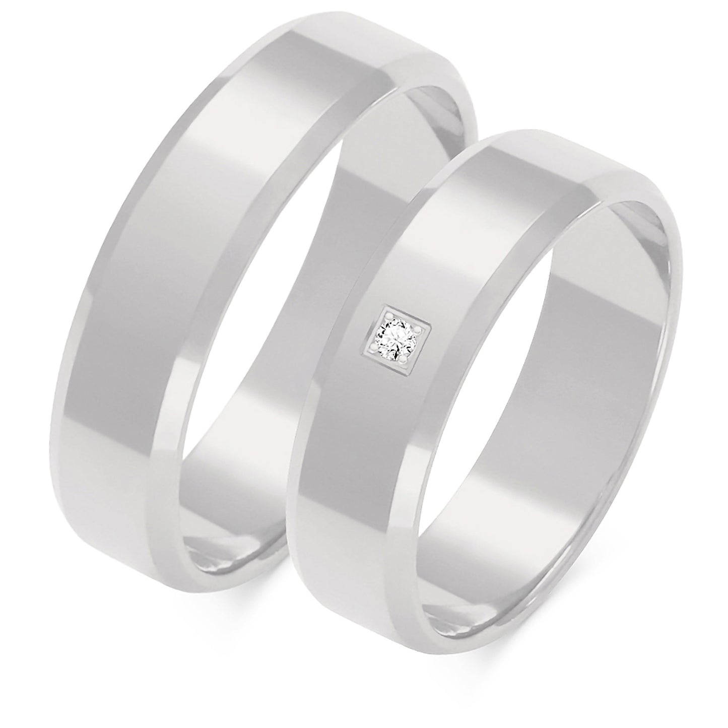 Aurum 5.50 mm + 5.50 mm - 0,009 ct. Diamanten