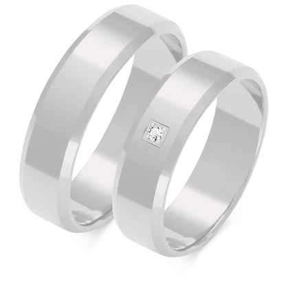 Aurum 5.50 mm + 5.50 mm - 0,009 ct. Diamanten