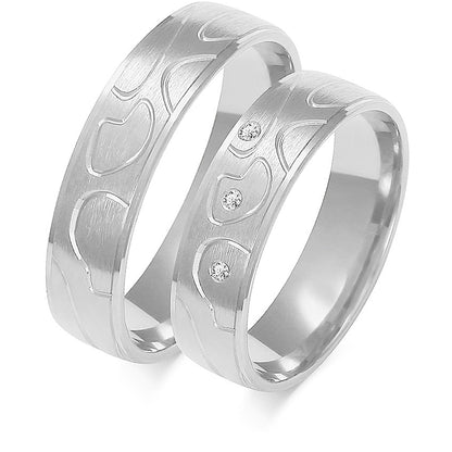 Vento 5.50 mm + 5.50 mm - 0,027 ct. Diamanten