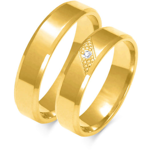 Verdora 5.00 mm + 5.00 mm - 0,014 ct. Diamanten