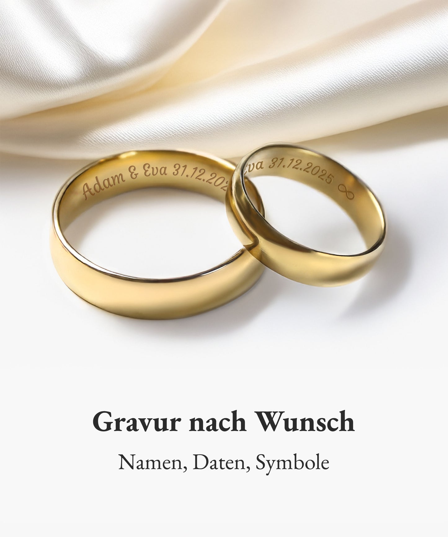 Klassisch 4.0 mm + 4.0 mm 585 / Gelbgold
