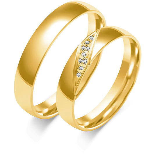 Norella 4.00 mm + 4.00 mm - 0,09 ct. Diamanten
