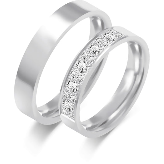 Adeluna 4.50 mm + 4.50 mm - 0,433 ct. Diamanten