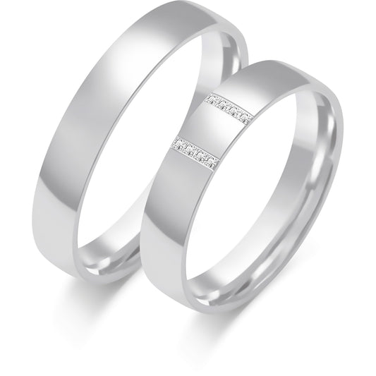 Ismara 4.00 mm + 4.00 mm - 0,08 ct. Diamanten