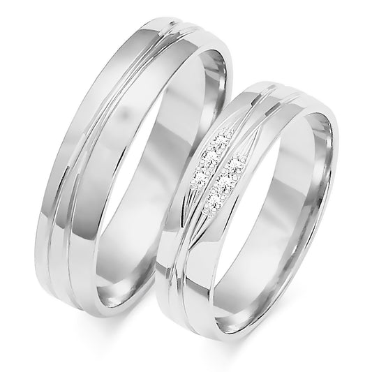 Naelina 5.00 mm + 5.00 mm - 0,064 ct. Diamanten