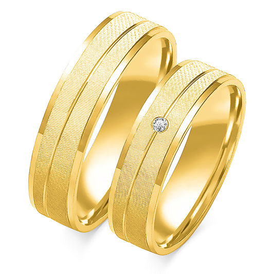 Seraphira 5.50 mm + 5.50 mm - 150 ct. Diamanten