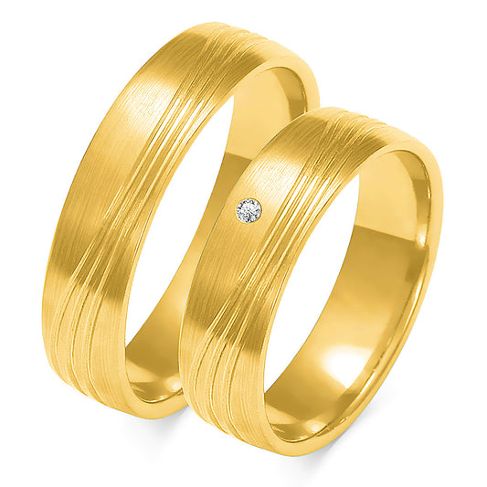 Zorina 5.00 mm + 5.00 mm - 0,014 ct. Diamanten