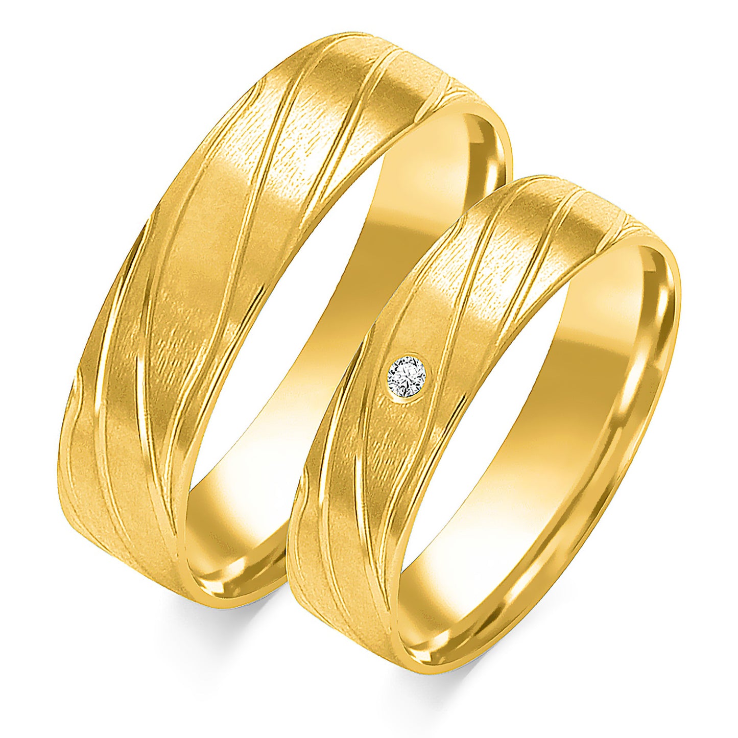 Janessia 5.00 mm + 5.00 mm - 0,014 ct. Diamanten