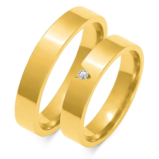 Rosalba 4.50 mm + 4.50 mm - 0,022 ct. Diamanten