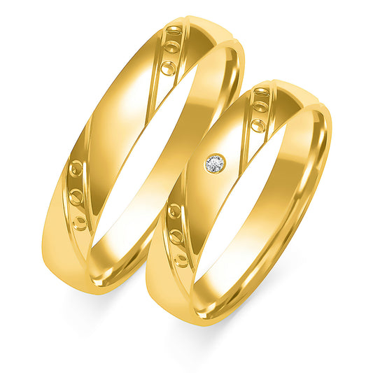 Oriselle 4.00 mm + 4.00 mm - 0,014 ct. Diamanten