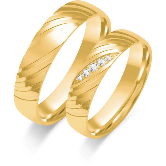 Ravelis 5.00 mm + 5.00 mm - 0,042 ct. Diamanten