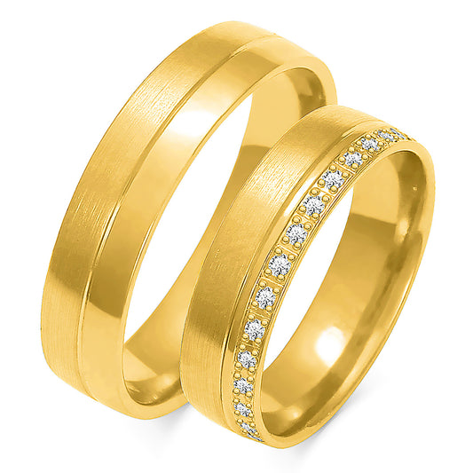 Antea 5.50 mm + 5.50 mm - 0,36 ct. Diamanten