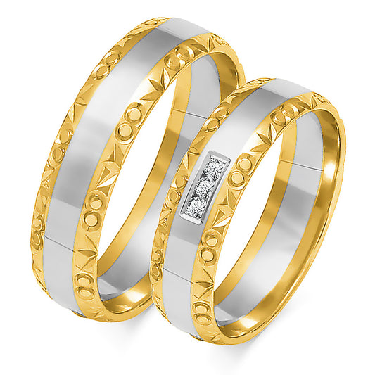Xeliria 5.50 mm + 5.50 mm - 0,042 ct. Diamanten
