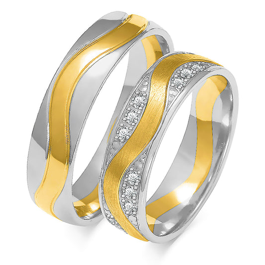Norelliane 5.50 mm + 5.50 mm - 0,336 ct. Diamanten