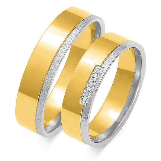 Olivara 5.50 mm + 5.50 mm - 0,036 ct. Diamanten