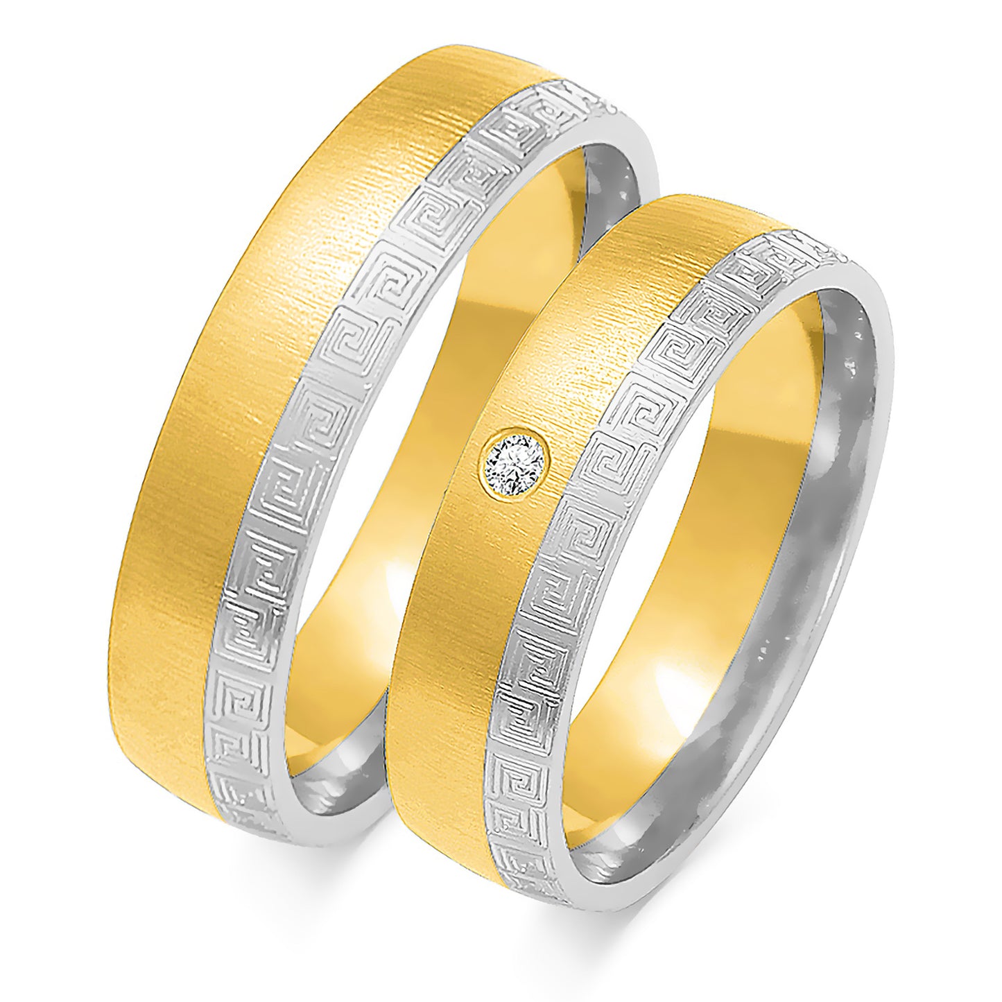 Talinara 5.50 mm + 5.50 mm - 0,022 ct. Diamanten