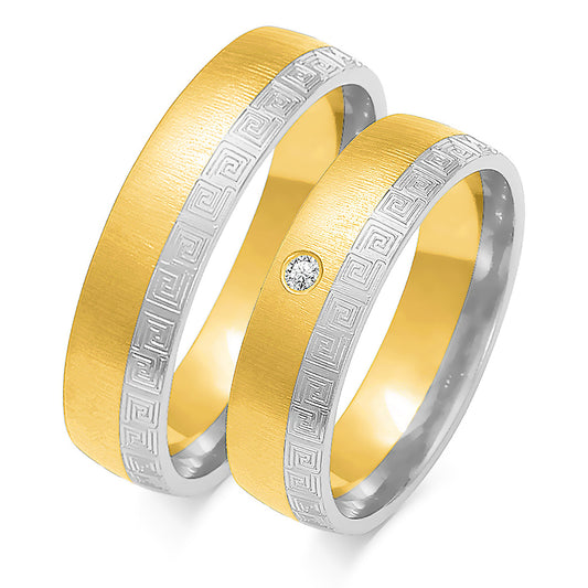 Talinara 5.50 mm + 5.50 mm - 0,022 ct. Diamanten